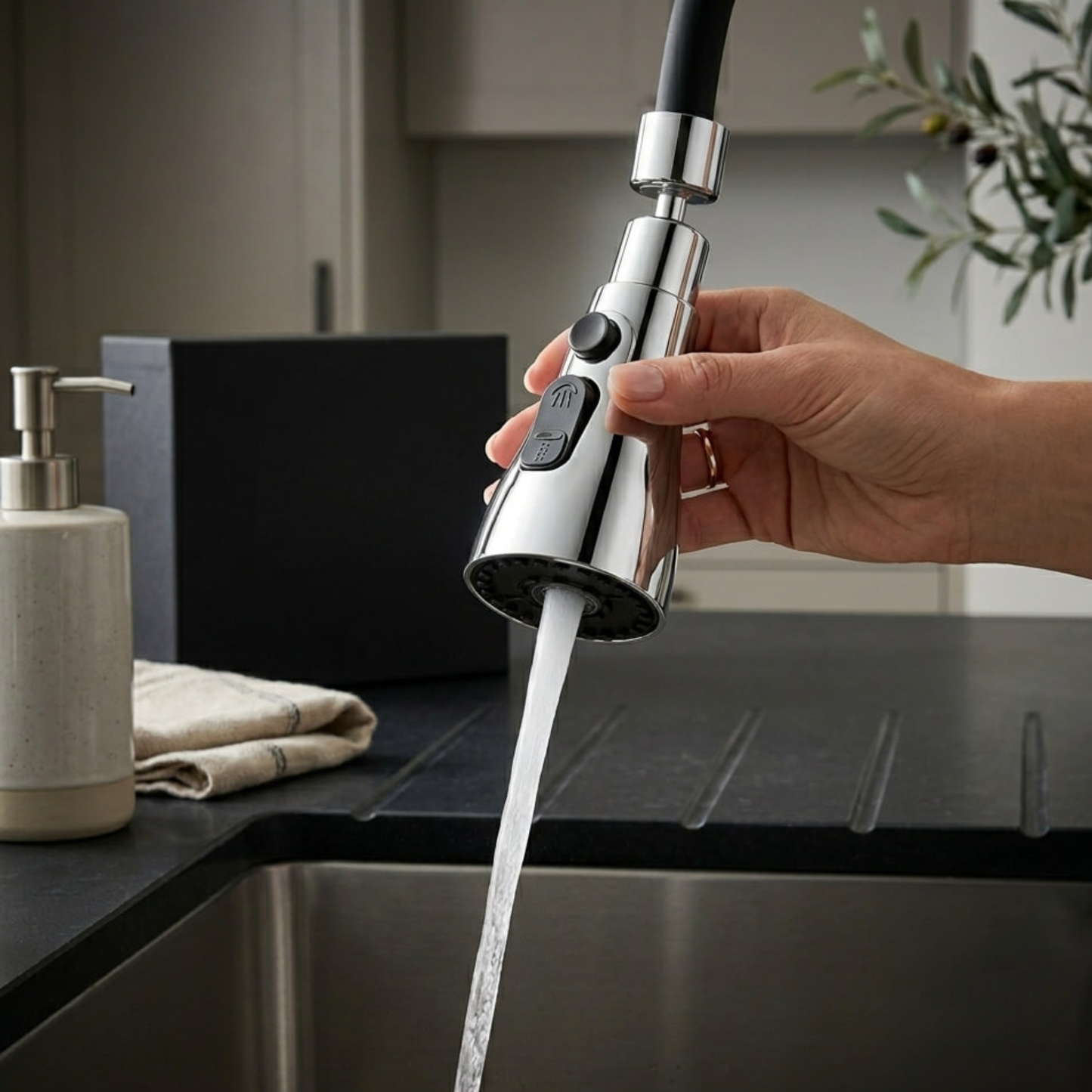 360° Rotating Faucet Sprayer